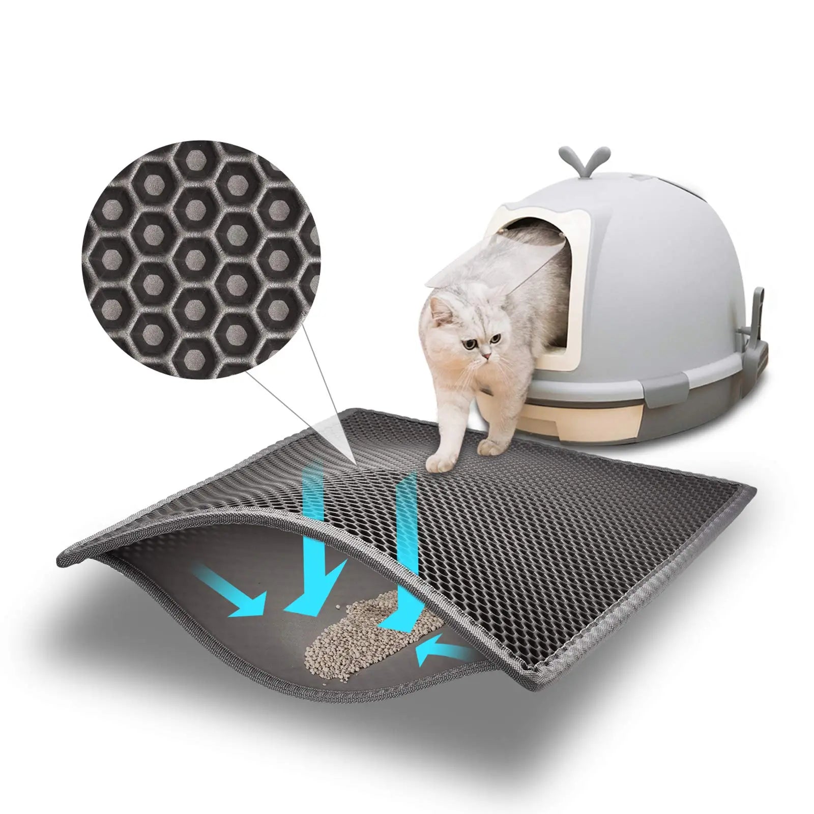 Cat Litter Trapper Tray Mat